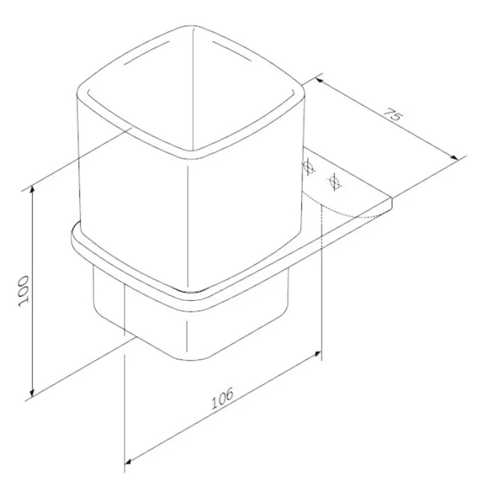 Набор Стакан AM.PM Inspire V2.0 A50A34300 + Дозатор A50A36900