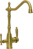 Смеситель для кухни Seaman Barcelone SSL-5387 gold  satin