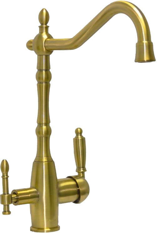 Смеситель для кухни Seaman Barcelone SSL-5387 gold  satin