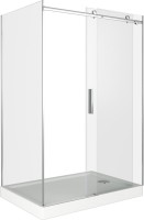 Душевой уголок Good Door Galaxy Galaxy WTW+SP-C-CH 130x90, профиль хром