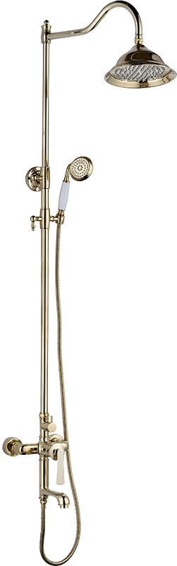 Душевая стойка Haiba HB24181-5 золото