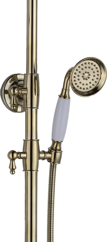 Душевая стойка Haiba HB24181-5 золото