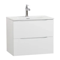 Тумба под раковину BelBagno Marino-cer-mini 60 подвесная, bianco lucido