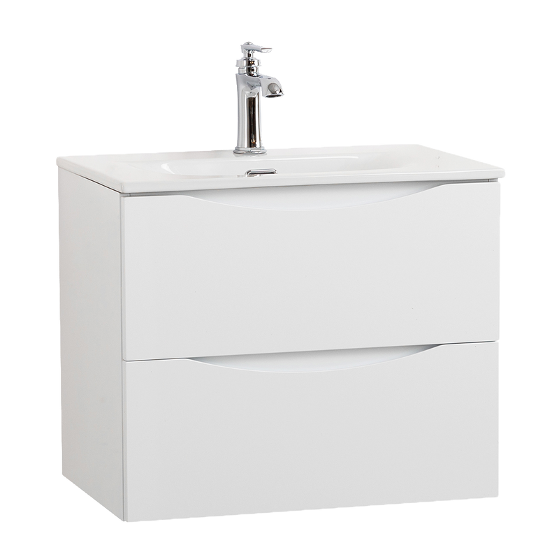 Тумба под раковину BelBagno Marino-cer-mini 60 подвесная, bianco lucido
