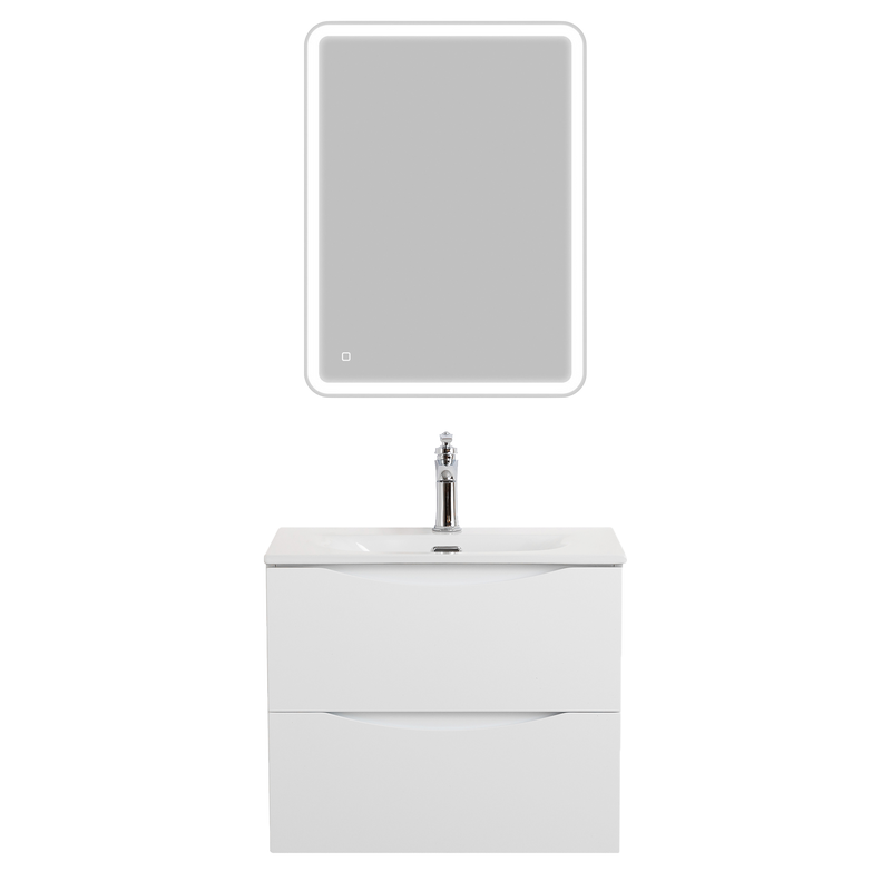 Тумба под раковину BelBagno Marino-cer-mini 60 подвесная, bianco lucido