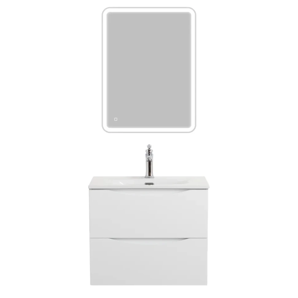 Тумба под раковину BelBagno Marino-cer-mini 60 подвесная, bianco lucido