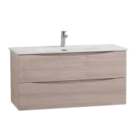 Мебель для ванной комнаты BelBagno Marino-cer-n 100 подвесная, rovere grigio