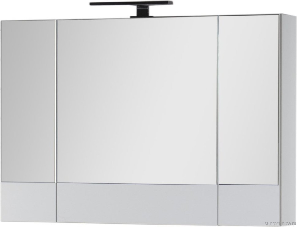 Зеркало-шкаф Aquanet Верона 100 белое