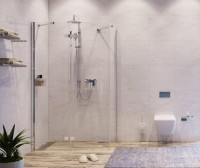Душевой уголок Wasserkraft Aller White 10H06LW 120x80 см