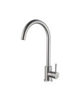 Смеситель для кухни РМС SUS124-017FL нержавеющая сталь