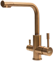 Смеситель для кухни Lemark Expert LM5061RGN розовое золото