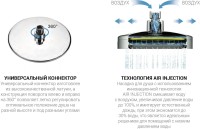 Душевая стойка Vincea Desire VSFS-1D1TMB с термостатом, черная матовая