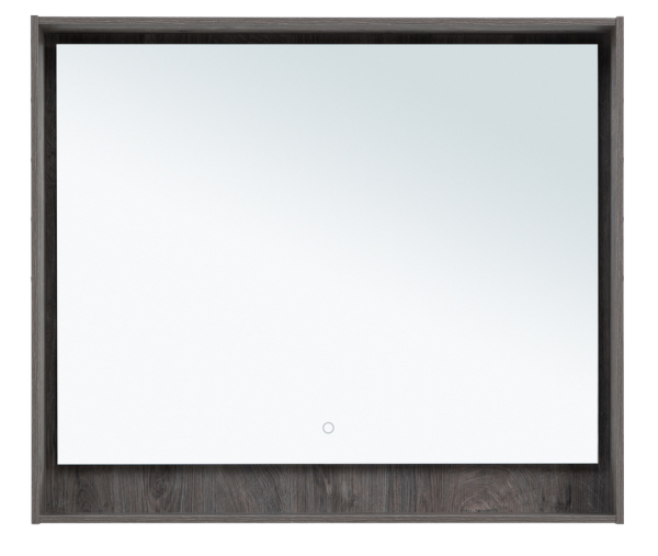 Зеркало Aquanet Милан 100 дуб рошелье