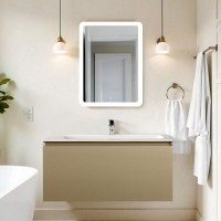 Тумба под раковину без столешницы Art&Max Латина (Latina) 100 подвесная, бежевая