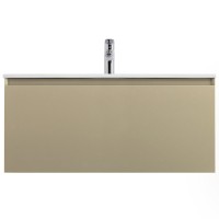 Тумба под раковину без столешницы Art&Max Латина (Latina) 100 подвесная, бежевая