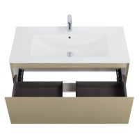 Тумба под раковину без столешницы Art&Max Латина (Latina) 100 подвесная, бежевая