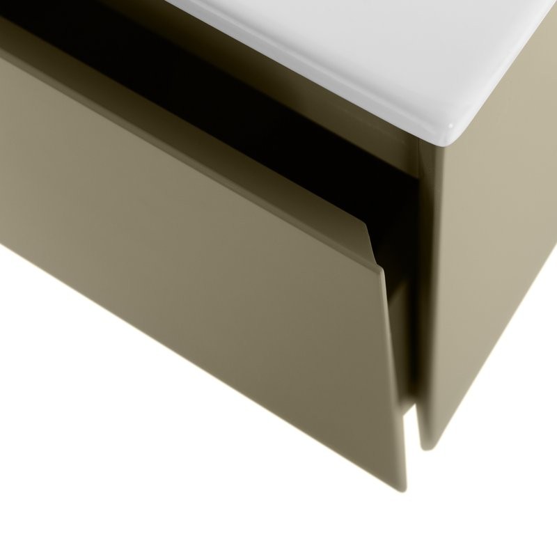 Тумба под раковину без столешницы Art&Max Латина (Latina) 100 подвесная, бежевая