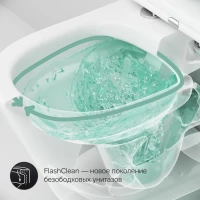 Комплект  Унитаз подвесной AM.PM Sense C741701SC безободковый, с микролифтом + Система инсталляции для унитазов Grohe Rapid SL 38772001, 3 в 1 с кнопк