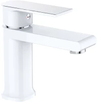 Смеситель для раковины D-lin D110363-C белый