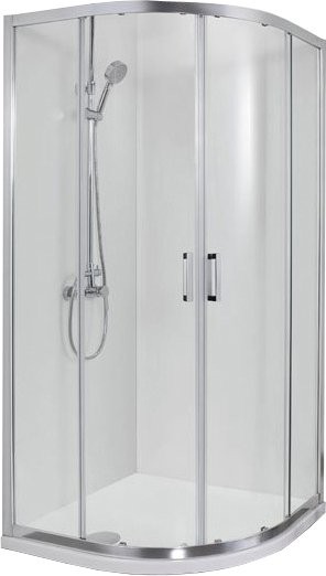Душевой уголок Aquanet Alfa NAA2142 90х90х200 стекло прозрачное, профиль хром