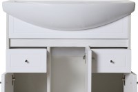 Тумба с раковиной ASB-Mebel Орхидея 80 белая, северное дерево