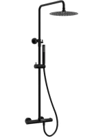 Душевая стойка Raiber Graceful RPB-007 с термостатом, черная
