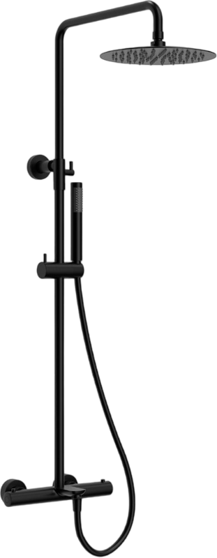 Душевая стойка Raiber Graceful RPB-007 с термостатом, черная