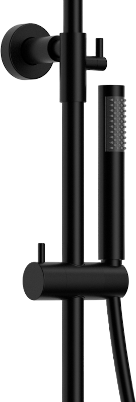 Душевая стойка Raiber Graceful RPB-007 с термостатом, черная