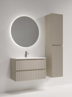 Мебель для ванной комнаты Sancos Snob R 80 Beige Soft, раковина CN7026