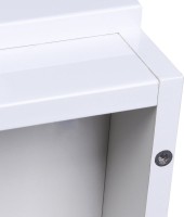 Мебель для ванной комнаты Style Line Даллас 140 R Люкс, напольная, 2 ящика, зеркало DIWO Элиста