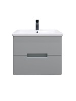 Тумба под раковину без столешницы SanStar Ориана 60 подвесная, серая