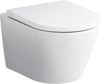 Комплект Унитаз подвесной AM.PM Sense C741701SC безободковый, с микролифтом + Крепления Geberit Duofix 111.815.00.1 к стене + Звукоизоляция + Инсталляция UP 320 111.300.00.5 + Кнопка Sigma 01 115.770.21.5 хром