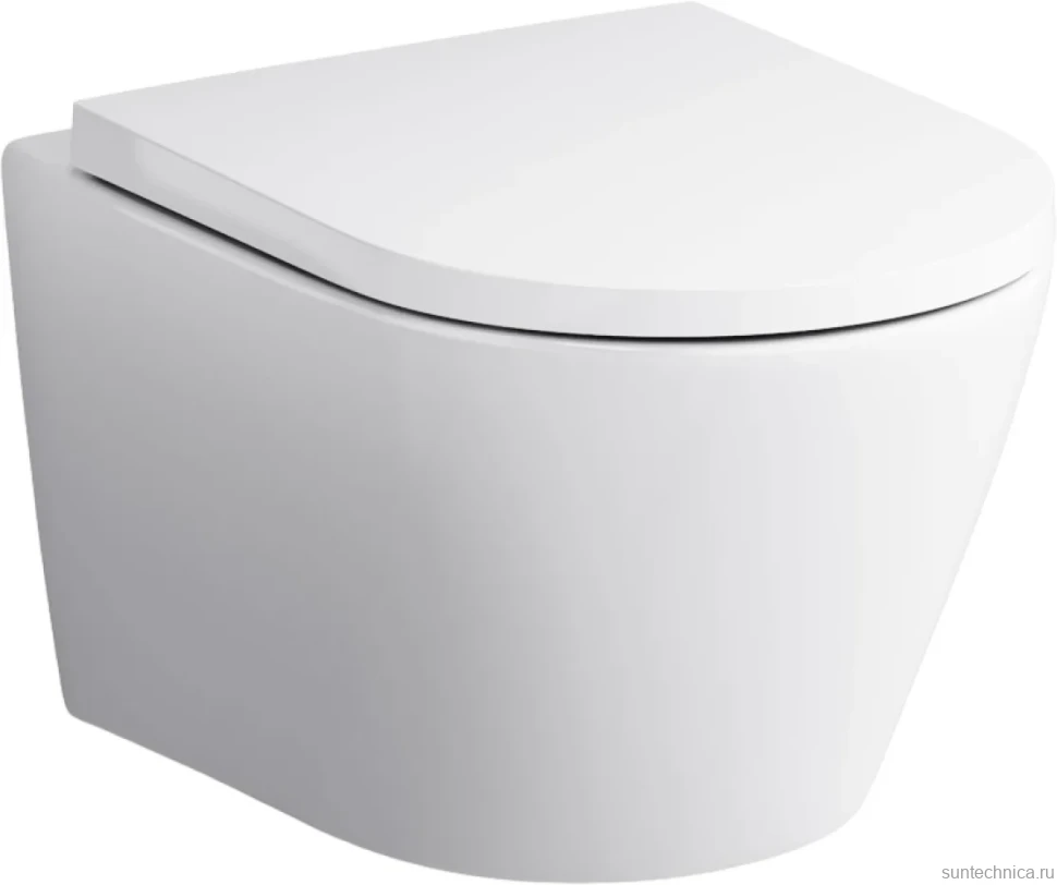 Комплект Унитаз подвесной AM.PM Sense C741701SC безободковый, с микролифтом + Крепления Geberit Duofix 111.815.00.1 к стене + Звукоизоляция + Инсталляция UP 320 111.300.00.5 + Кнопка Sigma 01 115.770.21.5 хром