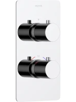 Термостатический смеситель встраиваемый AQUATEK Европа AQ1392CR для ванны с душем, С ВНУТРЕННЕЙ ЧАСТЬЮ, хром