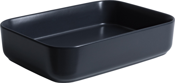 Накладная раковина Allen Brau Fantasy Quad 50x36, черная матовая