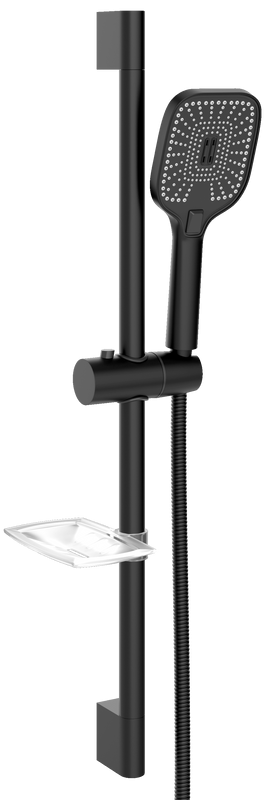Душевой гарнитур STWORKI Готланд WH628-MB черный матовый