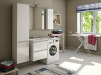 Тумба под раковину Эстет Dallas Luxe 120 подвесная, 2 ящика