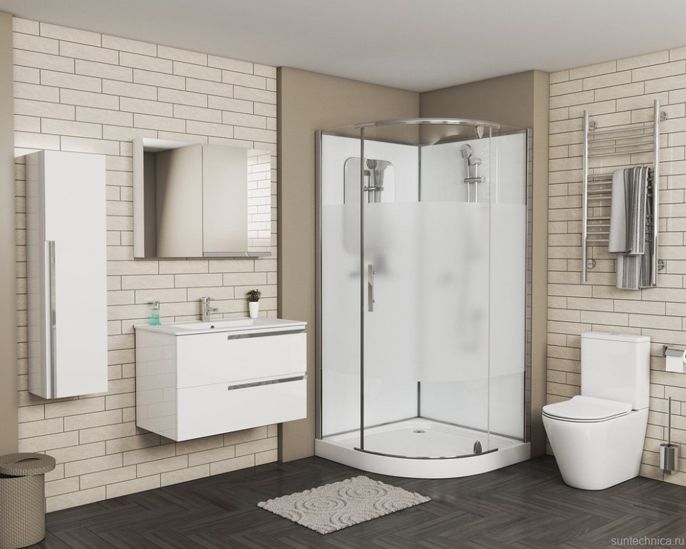 Душевая кабина Grossman GR171 90х90 см, без крыши