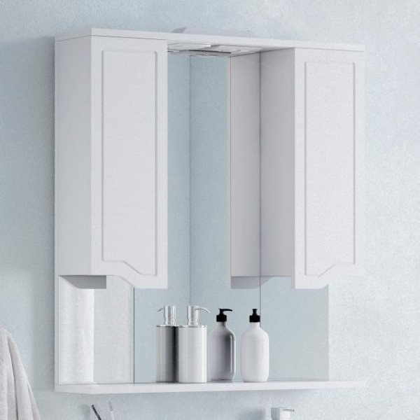 Зеркало Corozo Мирра 75/С белое