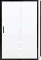 Душевой уголок Vincea Garda VSR-1G1015CLB 150x100 см, профиль черный, стекло прозрачное