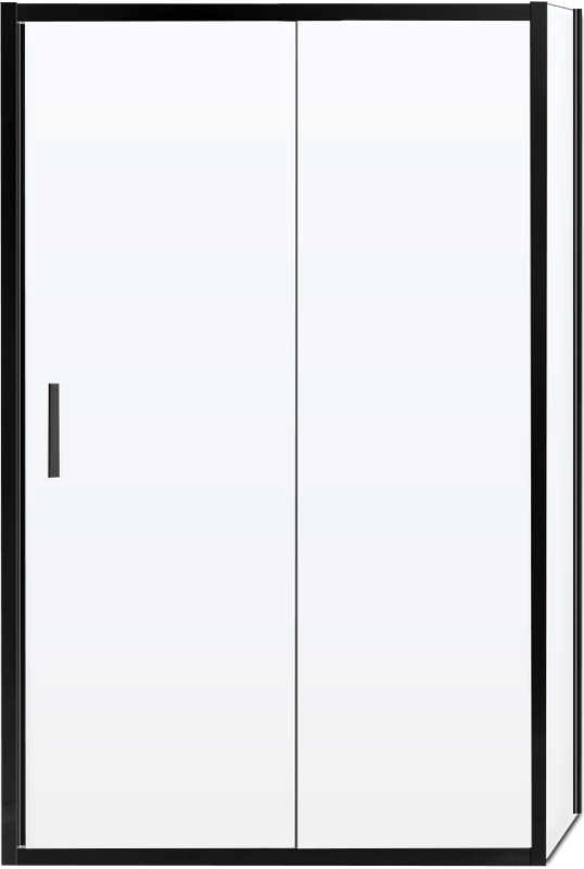 Душевой уголок Vincea Garda VSR-1G1015CLB 150x100 см, профиль черный, стекло прозрачное