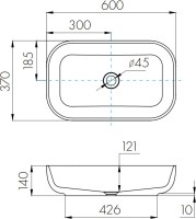 Мебель для ванной комнаты AQUATON Мишель 80 дуб рустикальный, раковина Лола 60