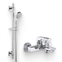 Душевой комплект Смеситель IDDIS Bild BILSB00i02WA + Гарнитур BIL3F65i16