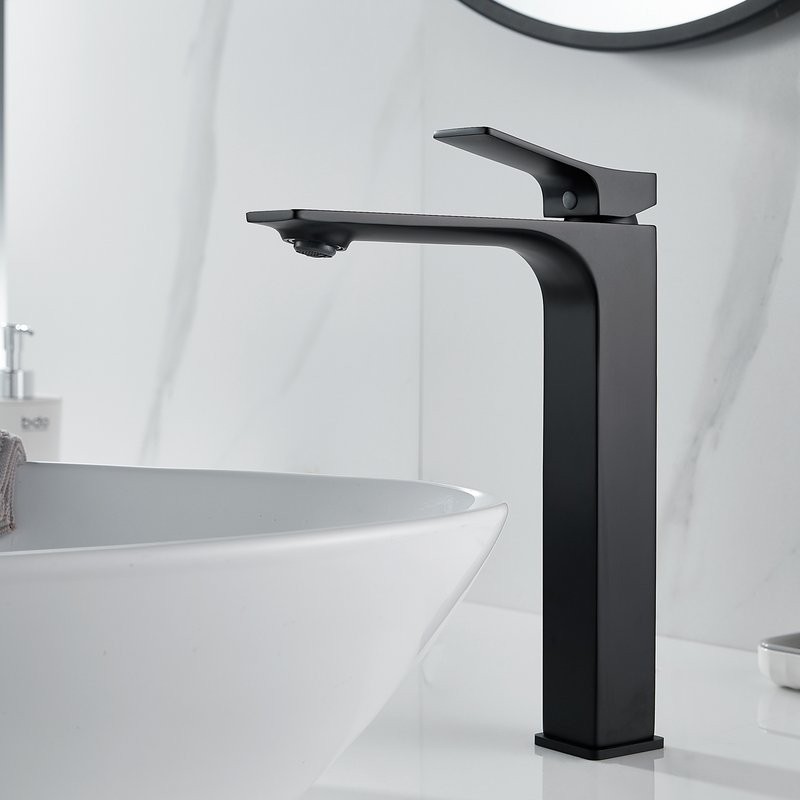 Смеситель для раковины Shevanik S6111H черный