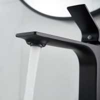 Смеситель для раковины Shevanik S6111H черный