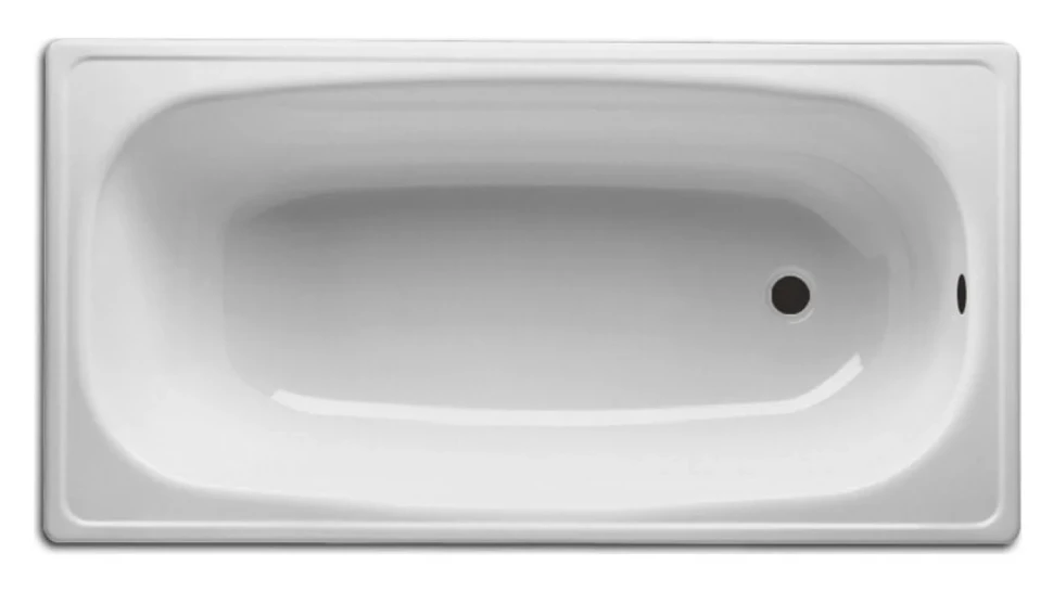 Стальная ванна BLB Europa B20E22001 120x70 см, пристенная, на ножках APMROBZF