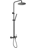 Душевая стойка Milacio Ultra MCU.151.MB матовый черный Душевая стойка Milacio Ultra MCU.151.MB матовый черный