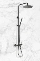 Душевая стойка Milacio Ultra MCU.151.MB матовый черный Душевая стойка Milacio Ultra MCU.151.MB матовый черный