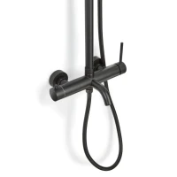 Душевая стойка Milacio Ultra MCU.151.MB матовый черный Душевая стойка Milacio Ultra MCU.151.MB матовый черный