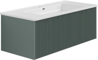 Тумба с раковиной La Fenice Terra 100 серая